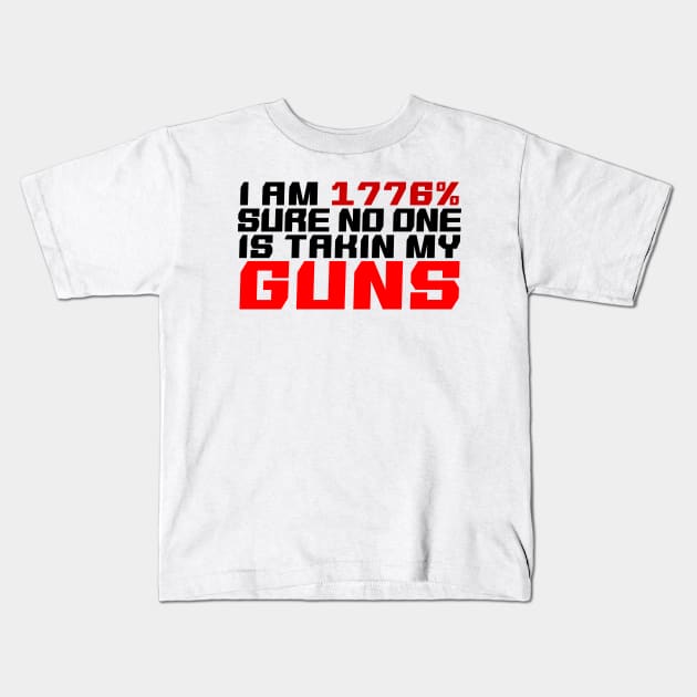 Gun lovers Kids T-Shirt by GreenGuyTeesStore